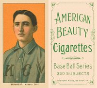 american beauty cigarettes baseball cards 1909 White Borders American Beauty Frame Baseball Card Set