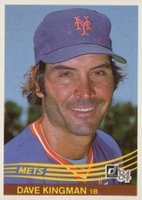 1984 Donruss #360 Dave Kingman Baseball Card