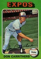 1975 Topps Mini #438 Don Carrithers Baseball Card