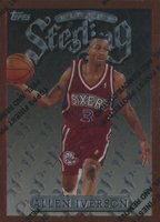 1996 Finest #240 Allen Iverson Basketball Card