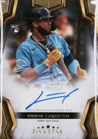 2024 Topps Five Star Autographs #FSAJC Junior Caminero Baseball Card