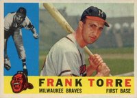 1960 Topps #478 Frank Torre Baseball Card