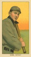 1909 White Borders Ghosts, Miscuts, Proofs, Blank Backs & Oddities #99 Ty Cobb Bat On Shoulder Baseball Card
