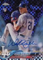 2018 Topps Chrome Update #HMT19 Walker Buehler Autograph-X-Fractor Baseball Card