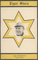 1909 Topping & Co. Detroit Tigers Postcards # Sam Crawford Baseball Card