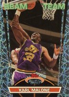 1992 Stadium Club Beam Team #17 Karl Malone Basketball Card