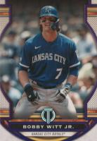 2023 Topps Tribute #63 Bobby Witt Jr. Purple Baseball Card