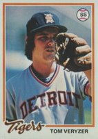 1978 Topps #633 Tom Veryzer Baseball Card