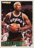 1994 Fleer #209 Dennis Rodman Basketball Card