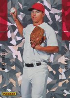 2012 Panini Father's Day Rookies #9 Mike Trout Cracked Ice Baseball Card