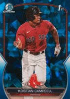 2023 Bowman Draft Sapphire Edition #BDC125 Kristian Campbell Baseball Card