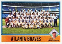 1976 Topps #631 Atlanta Braves Team Baseball Card