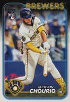 2024 Topps #698 Jackson Chourio SP Baseball Card