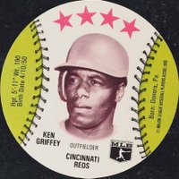 1976 Dairy Isle Discs # Ken Griffey Baseball Card