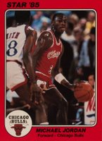 1985 Star Team Supers 5x7 #1 Michael Jordan Basketball Card
