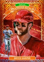 2020 Panini Donruss Optic #24 Bryce Harper Red Dragon Choice Baseball Card