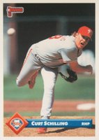 1993 Donruss #118 Curt Schilling Baseball Card