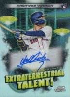 2023 Topps Cosmic Chrome Extraterrestrial Talent Autograph #MY Masataka Yoshida Baseball Card