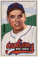 1951 Bowman #150 Mike Garcia Baseball Card