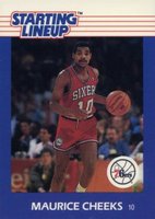 1988 Kenner Starting Lineup # Maurice Cheeks Basketball Card