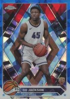 2023 Topps Chrome Sapphire Edition #54 G.G. Jackson Basketball Card