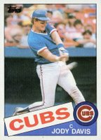 1985 Topps #384 Jody Davis Baseball Card
