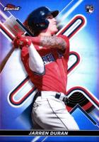 2022 Topps Finest #10 Jarren Duran Purple Refractor Baseball Card
