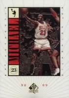 1998 SP Authentic Michael #M2 Michael Jordan Basketball Card