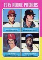 1975 Topps Mini #624 Rookie Pitchers Baseball Card