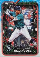 2024 Topps Holiday #H153 Julio Rodriguez Baseball Card
