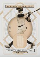 2021 Panini National Treasures #142 Giancarlo Stanton Baseball Card