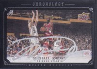 2007 Upper Deck Chronology #138 Michael Jordan Autograph Basketball Card