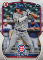 2023 Bowman Paper Prospects #BP74 Matt Mervis Baseball Card