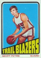 1972 Topps #3 Geoff Petrie Basketball Card