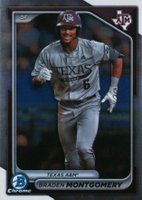 2024 Bowman Draft #BDC58 Braden Montgomery Chrome-College Variation Baseball Card