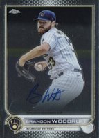2022 Topps Chrome Veteran Autographs #CVABW Brandon Woodruff Baseball Card