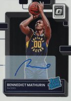 2022 Panini Donruss Optic #209 Bennedict Mathurin Signature Basketball Card