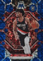 2022 Panini Mosaic #213 Shaedon Sharpe Blue Fast Break Basketball Card