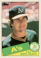 1985 Topps #662 Mike Heath Baseball Card