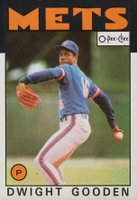 1986 O-Pee-Chee #250 Dwight Gooden Baseball Card