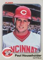 1983 Fleer #592 Paul Householder Baseball Card