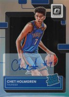 2022 Panini Donruss Optic #208 Chet Holmgren Signature-Holo Basketball Card