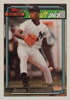 1992 Topps Gold #6 Brien Taylor Winner Baseball Card