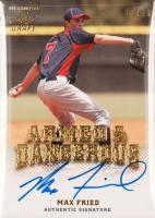 2012 Leaf Ultimate Draft #MF1 Max Fried Autograph-Gold Baseball Card