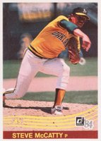 1984 Donruss #420 Steve McCatty Baseball Card