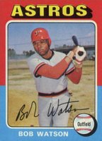 1975 Topps #227 Bob Watson Baseball Card