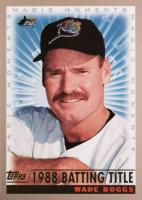 2000 Topps #239 Wade Boggs Magic Moments-1988 Batting Title Baseball Card