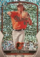 2023 Bowman Chrome Prospects #BCP227 Jackson Holliday Speckle Refractor Baseball Card