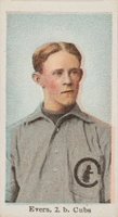 1910 American Caramel Chicago # Johnny Evers Baseball Card