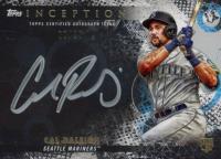2022 Topps Inception Inception Silver Signings #ISSCR Cal Raleigh Baseball Card
